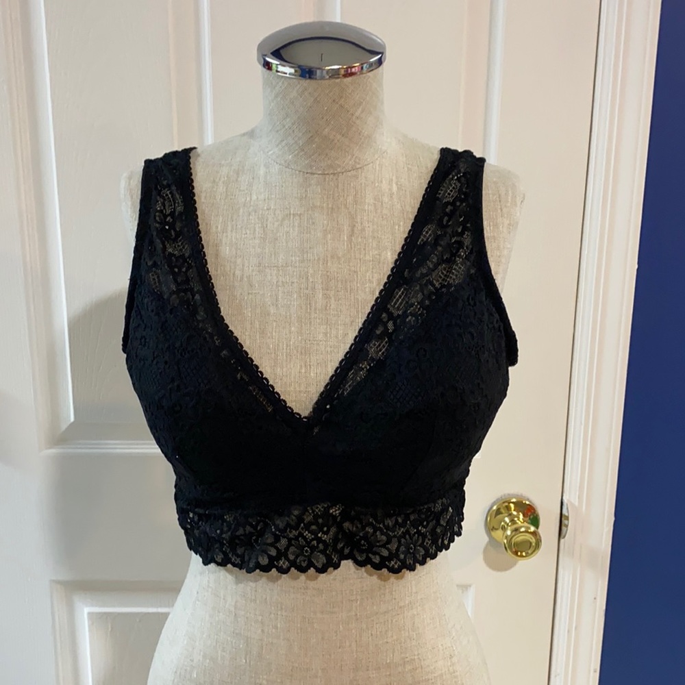 So lace black bralette Sz xxl